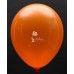 Orange Crystal Plain Balloon